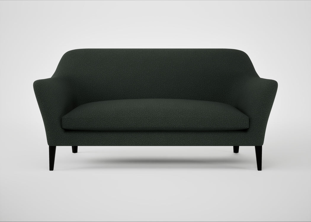Wallis 3 Seater Sofa Boucle Fern / Black