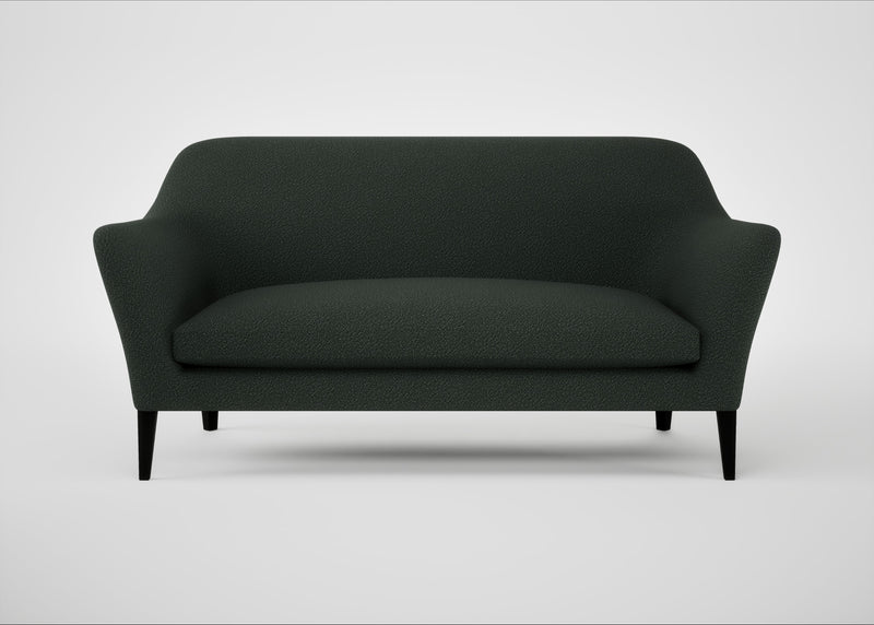 Wallis 3 Seater Sofa Boucle Fern / Black