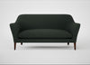 Wallis 3 Seater Sofa Boucle Fern / Walnut Stained