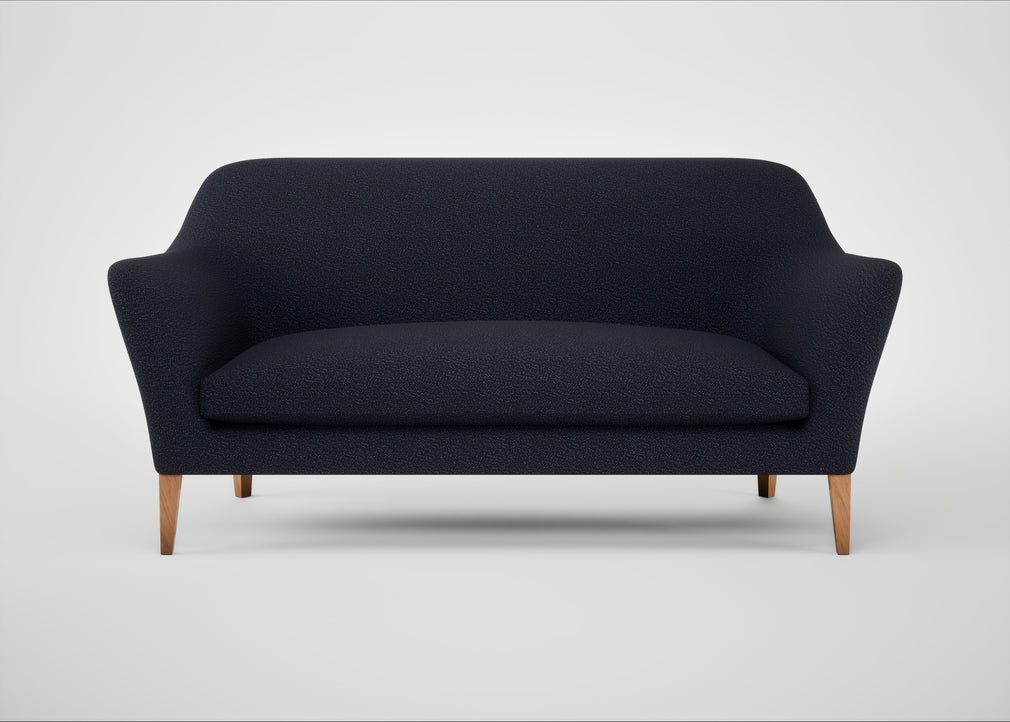 Wallis 3 Seater Sofa Boucle Indigo / Natural