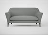 Wallis 3 Seater Sofa Boucle Steel / Black