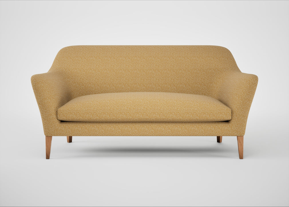 Wallis 3 Seater Sofa Boucle Tweed Citrine / Natural
