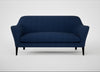 Wallis 3 Seater Sofa Broad Weave Lagoon / Black