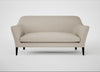 Wallis 3 Seater Sofa Broad Weave Putty / Black