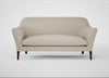 Wallis 3 Seater Sofa Broad Weave Putty / Walnut Stained