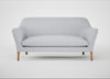 Wallis 3 Seater Sofa Broad Weave Tin / Natural