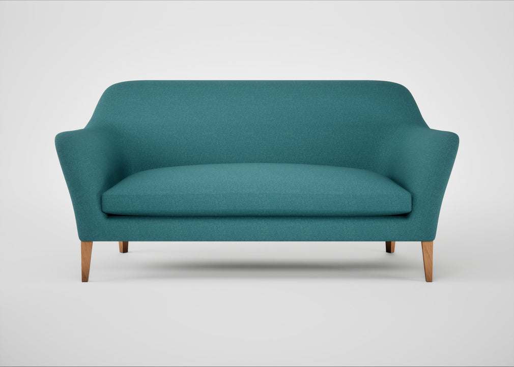 Wallis 3 Seater Sofa Brushed Cotton Cadet / Natural