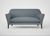Wallis 3 Seater Sofa Capelo Linen-Cotton Mineral / Walnut Stained