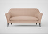 Wallis 3 Seater Sofa Capelo Linen-Cotton Rosedale / Black