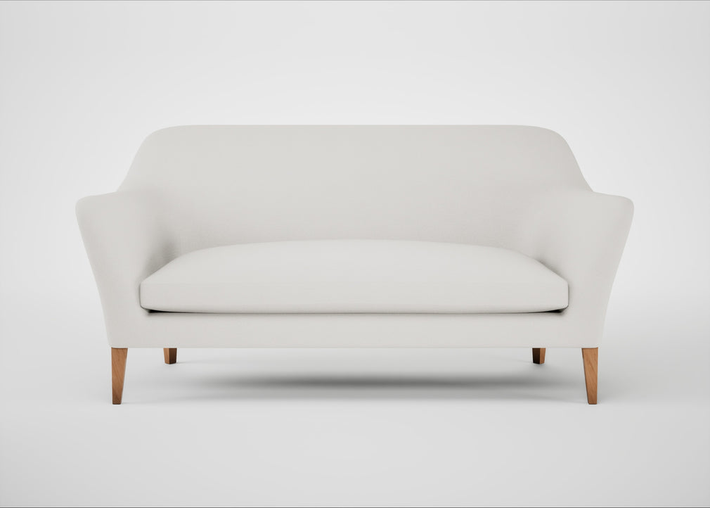 Wallis 3 Seater Sofa Capelo Linen-Cotton Sea Salt / Natural