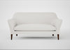 Wallis 3 Seater Sofa Capelo Linen-Cotton Sea Salt / Walnut Stained
