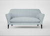 Wallis 3 Seater Sofa Capelo Linen-Cotton Sea Shanty / Black