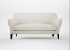 Wallis 3 Seater Sofa Chunky Boucle Ecru / Black
