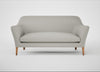 Wallis 3 Seater Sofa Melton Wool Limestone / Natural