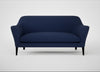 Wallis 3 Seater Sofa Melton Wool New Navy / Black