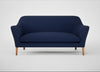 Wallis 3 Seater Sofa Melton Wool New Navy / Natural