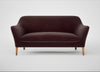 Wallis 3 Seater Sofa Smart Luxe Velvet Acorn / Natural