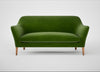 Wallis 3 Seater Sofa Smart Luxe Velvet Grass / Natural