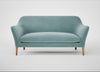 Wallis 3 Seater Sofa Smart Luxe Velvet Mineral Blue / Natural