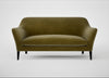 Wallis 3 Seater Sofa Smart Luxe Velvet Peridot / Black