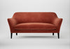 Wallis 3 Seater Sofa Smart Luxe Velvet Tawny / Black