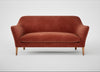 Wallis 3 Seater Sofa Smart Luxe Velvet Tawny / Natural