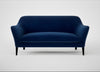 Wallis 3 Seater Sofa Smart Velvet Dusk / Black