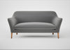 Wallis 3 Seater Sofa Smart Velvet Mercury / Natural