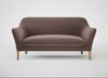 Wallis 3 Seater Sofa Smart Velvet Mouse / Natural