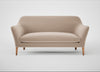 Wallis 3 Seater Sofa Smart Velvet Pebble / Natural