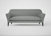 Wallis 4 Seater Sofa Boucle Steel / Black