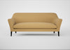 Wallis 4 Seater Sofa Boucle Tweed Citrine / Black