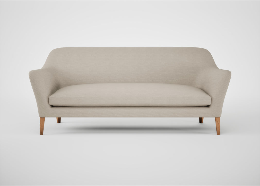 Wallis 4 Seater Sofa Broad Weave Putty / Natural