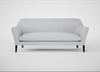 Wallis 4 Seater Sofa Broad Weave Tin / Black