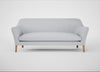 Wallis 4 Seater Sofa Broad Weave Tin / Natural