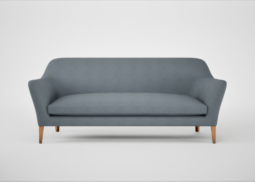 Wallis 4 Seater Sofa Capelo Linen-Cotton Mineral / Natural