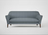 Wallis 4 Seater Sofa Capelo Linen-Cotton Mineral / Walnut Stained