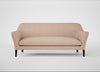 Wallis 4 Seater Sofa Capelo Linen-Cotton Rosedale / Black