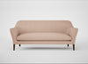 Wallis 4 Seater Sofa Capelo Linen-Cotton Rosedale / Walnut Stained