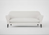 Wallis 4 Seater Sofa Capelo Linen-Cotton Sea Salt / Black