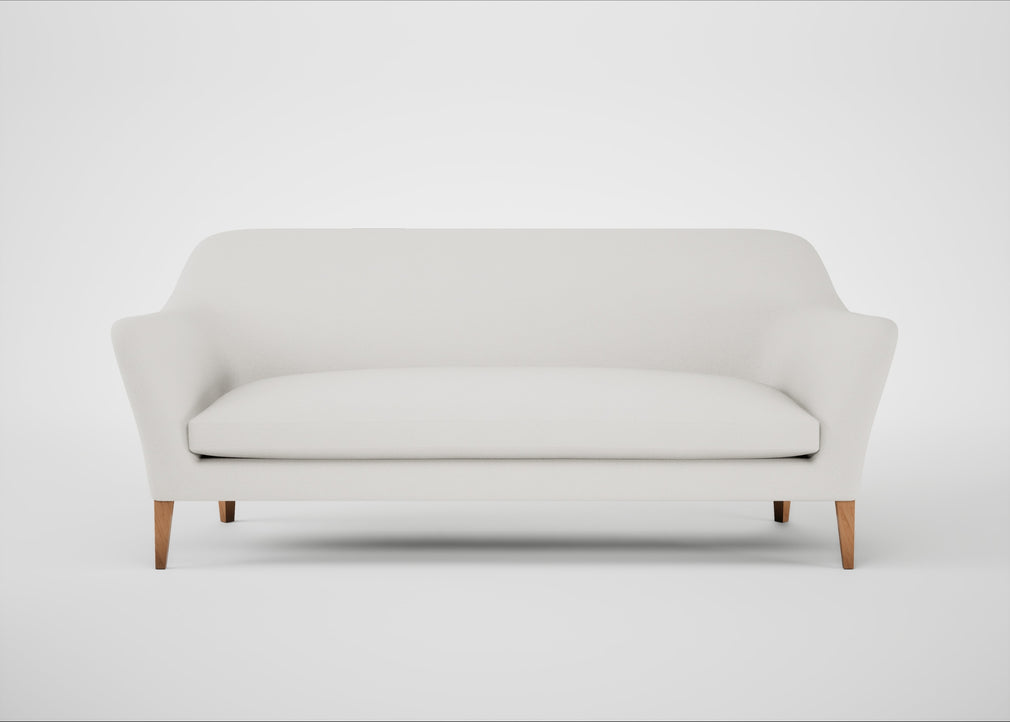 Wallis 4 Seater Sofa Capelo Linen-Cotton Sea Salt / Natural