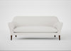 Wallis 4 Seater Sofa Capelo Linen-Cotton Sea Salt / Walnut Stained