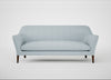 Wallis 4 Seater Sofa Capelo Linen-Cotton Sea Shanty / Walnut Stained