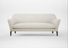 Wallis 4 Seater Sofa Chunky Boucle Ecru / Walnut Stained