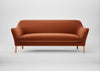 Wallis 4 Seater Sofa Cotton Velvet Russet / Natural