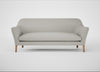 Wallis 4 Seater Sofa Melton Wool Limestone / Natural