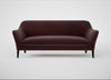 Wallis 4 Seater Sofa Smart Luxe Velvet Acorn / Black