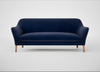 Wallis 4 Seater Sofa Smart Luxe Velvet Midnight / Natural