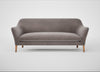 Wallis 4 Seater Sofa Smart Luxe Velvet Mushroom / Natural