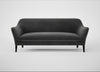 Wallis 4 Seater Sofa Smart Luxe Velvet Nickel / Black